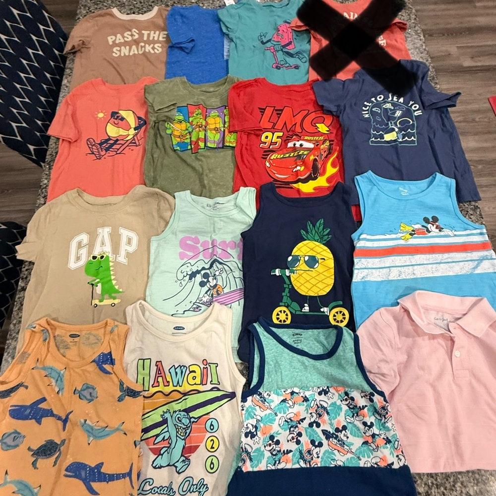 Boys 4T Top Bundle